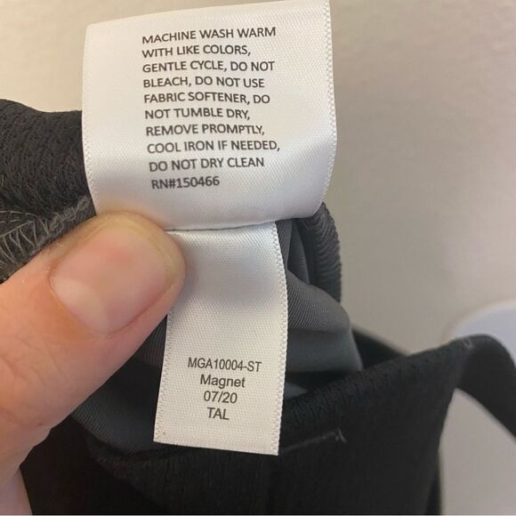 01.Algo Performance dress Athleisure Golf stretch Pants slacks Straight 29x32 - Picture 9 of 13